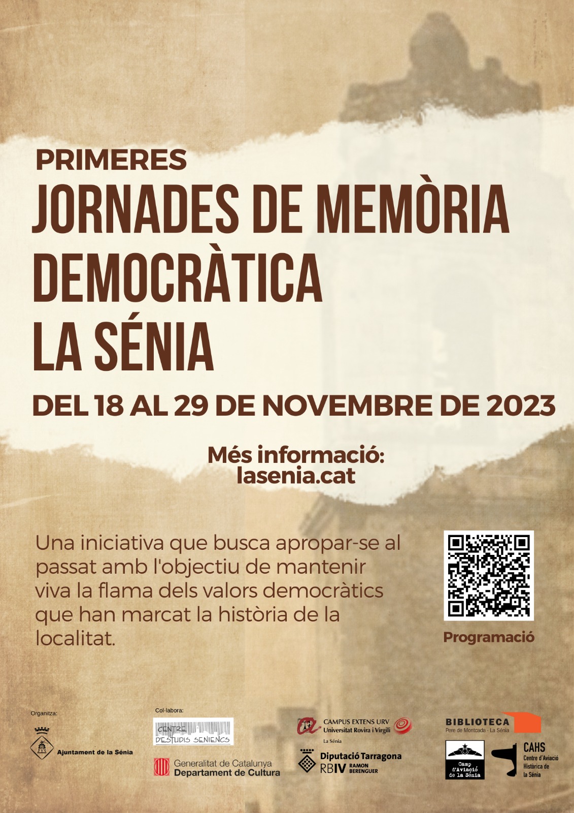 Jornades memòria democràtica la Sénia